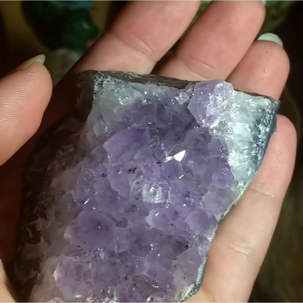 3" Amethyst Crystal Cluster - Picture 3 of 4